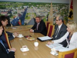 Susitikimas su Daugpilio miesto savivaldos delegacija